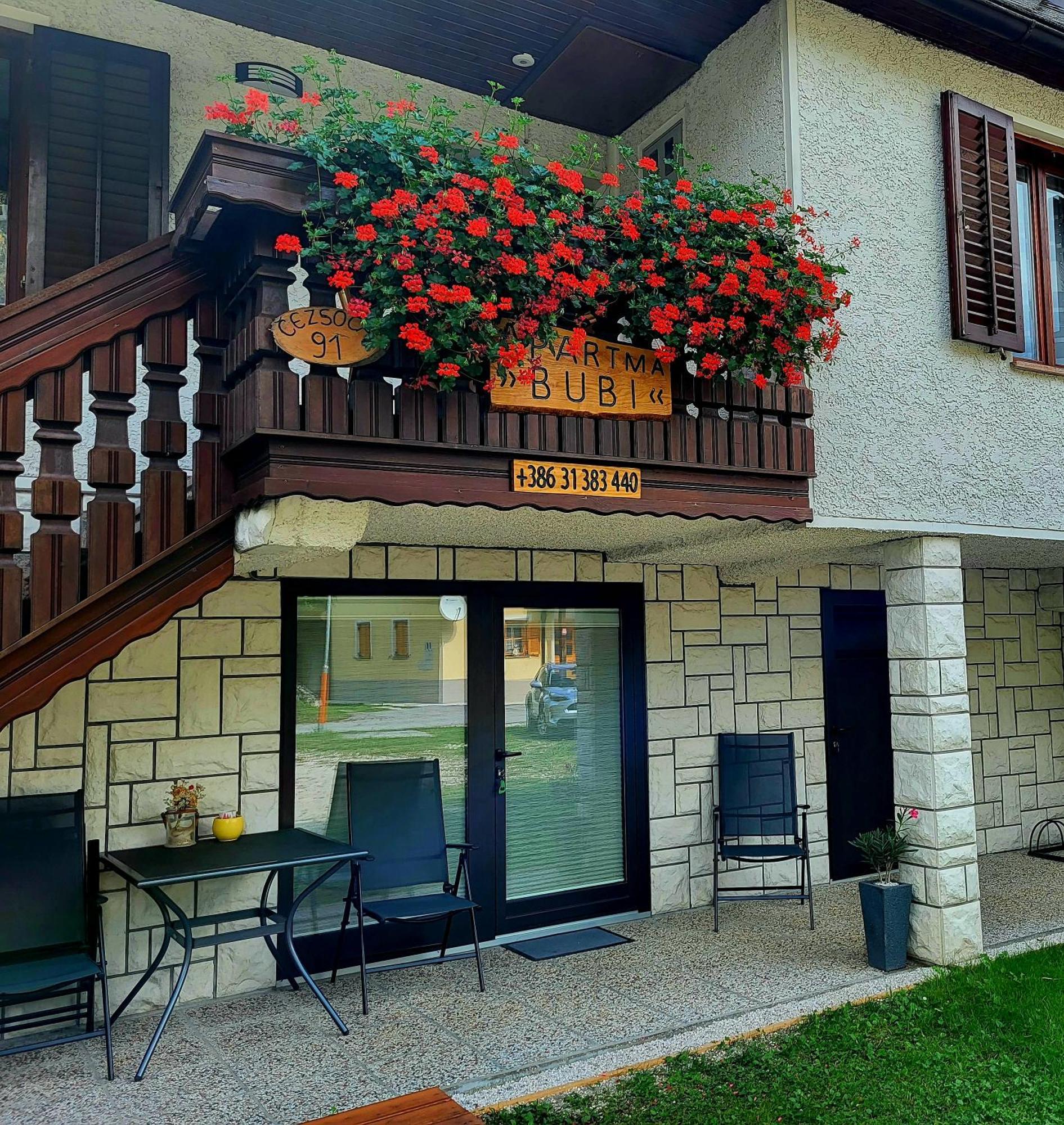 Apartma Bubi Bovec Luaran gambar